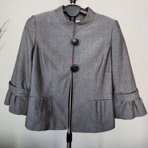 Tahari Arthur S. Lebone Blazer. Women's blazer,Grey Color. Size 8P